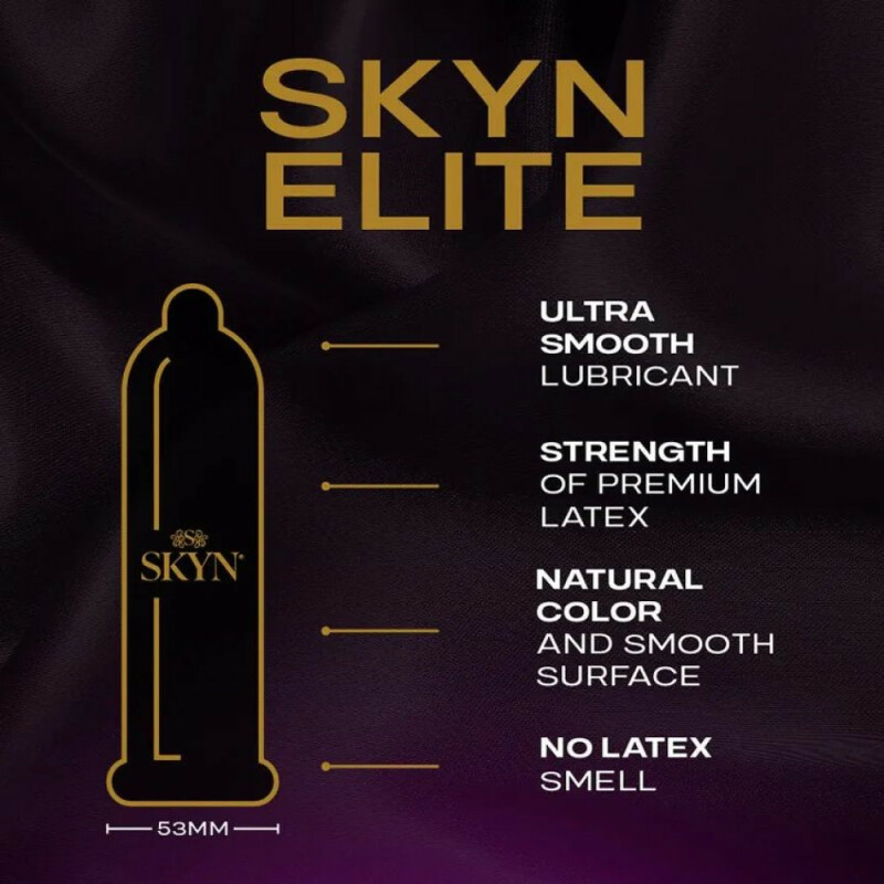 Презервативи безлатексні SKYN Elite ультратонкі, 3 шт - Изображение 1