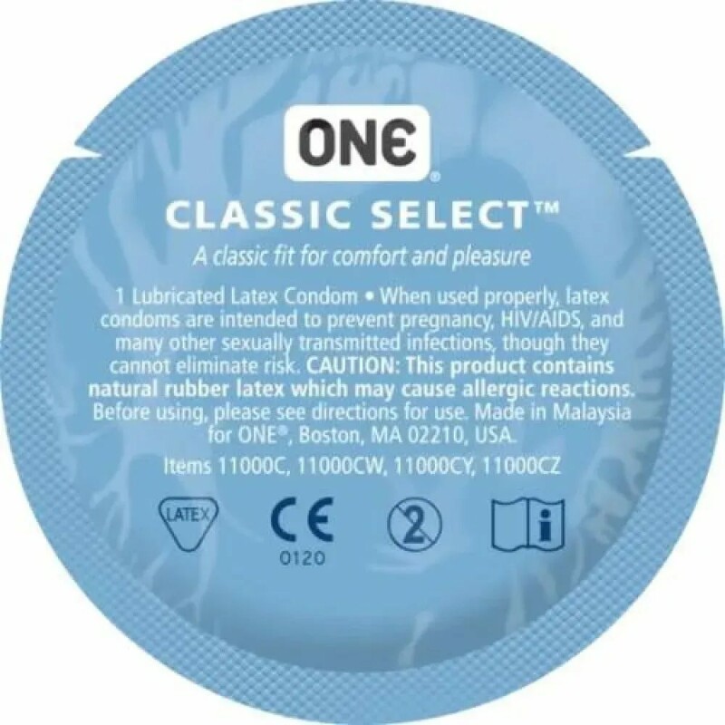 Набір латексних презервативів One Classic Select класичні, 5 шт - Зображення 1
