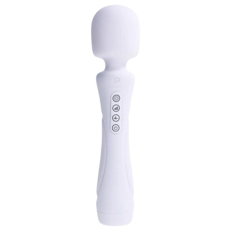 Вібратор-мікрофон Paradise The Wand з LED-підсвічуванням, з додатком, білий, 24.8 х 5.1 см - Зображення 8