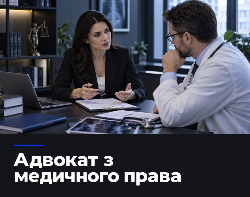 Адвокат з медичного права у Дніпрі