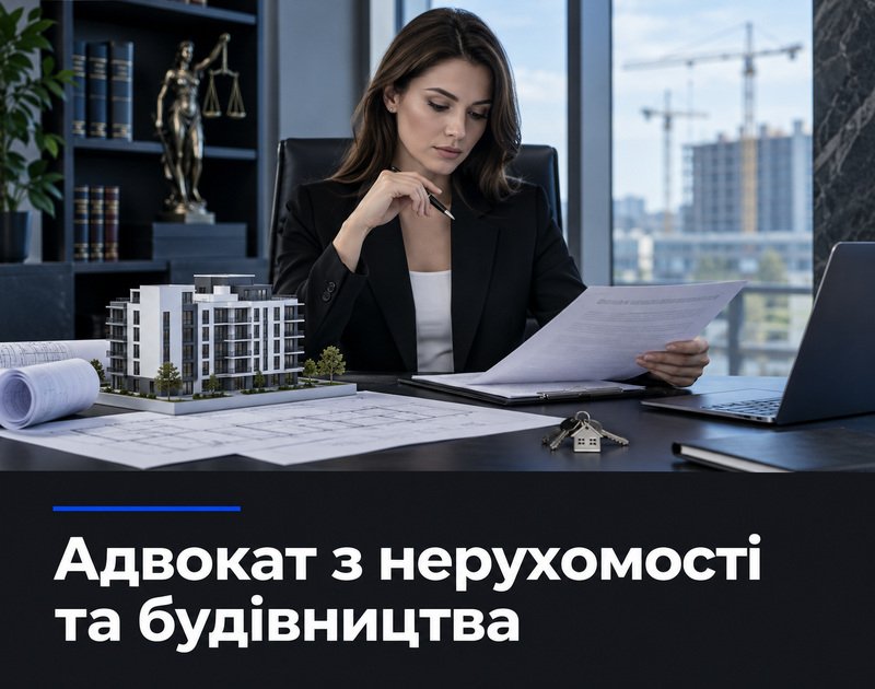 Адвокат з нерухомості та будівництва у Дніпрі