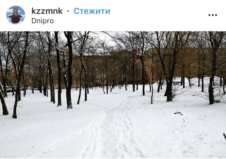 ТОП фотографий первого снега в Днепре от горожан, фото-3 ТОП фотографий первого снега в Днепре от горожан, фото-3