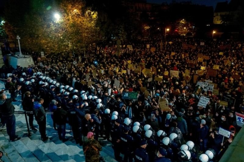 Рассказ днепрянки: как проходят протесты из-за запретов абортов в Польше , фото-3