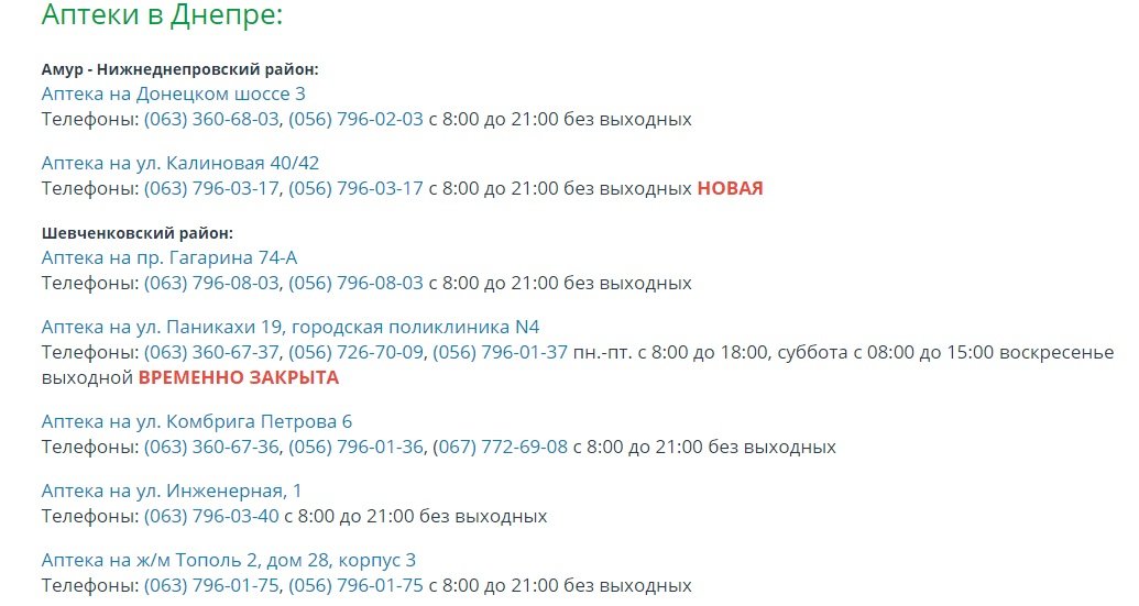 Адреса аптек "Не болей", фото-1
