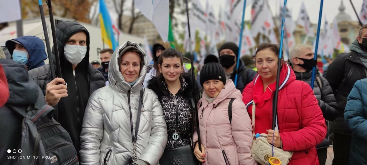 Протестующие в столице