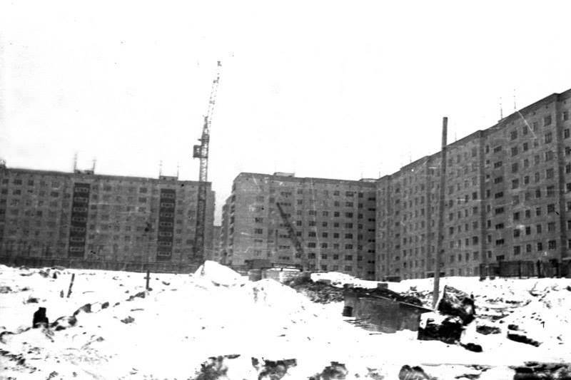 Жилой массив "Тополь" в 70-90 годах