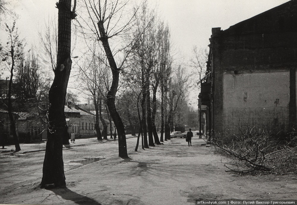 Ул. Харьковская, 1980-е годы