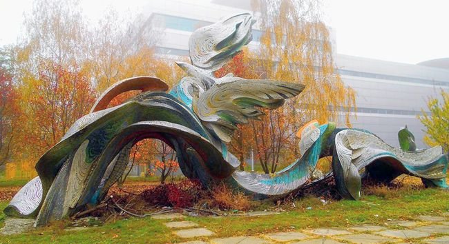 Скульптура "Днепровские волны", фото-1