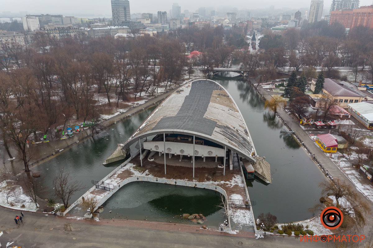 В Днепре затопило парк Глобы, фото-4
