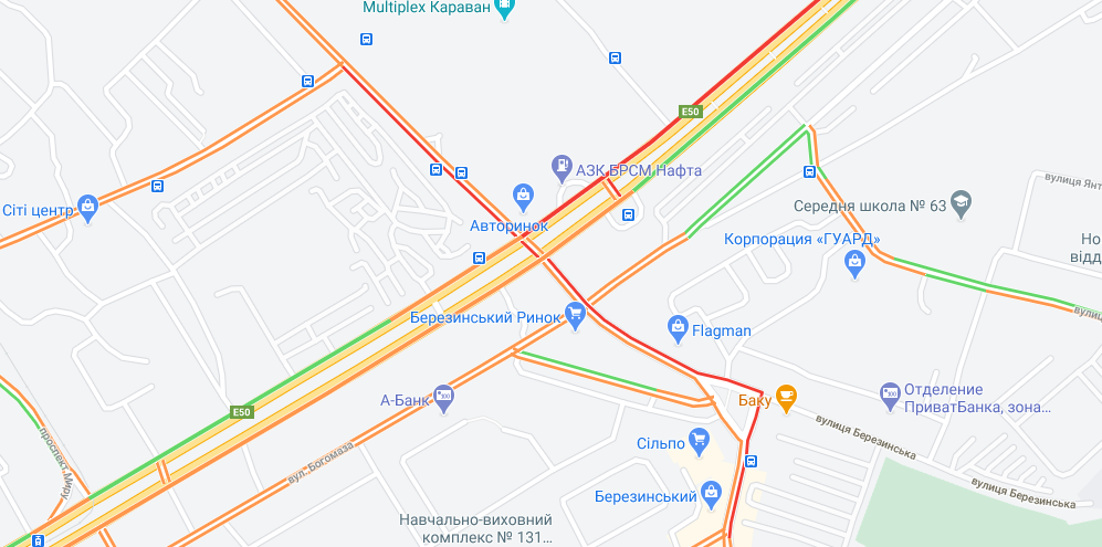 На каких улицах Днепра сейчас пробки, - АДРЕСА, фото-5