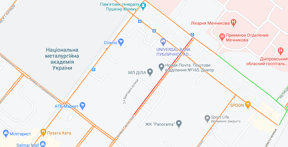 На каких улицах Днепра сейчас пробки, - АДРЕСА, фото-2