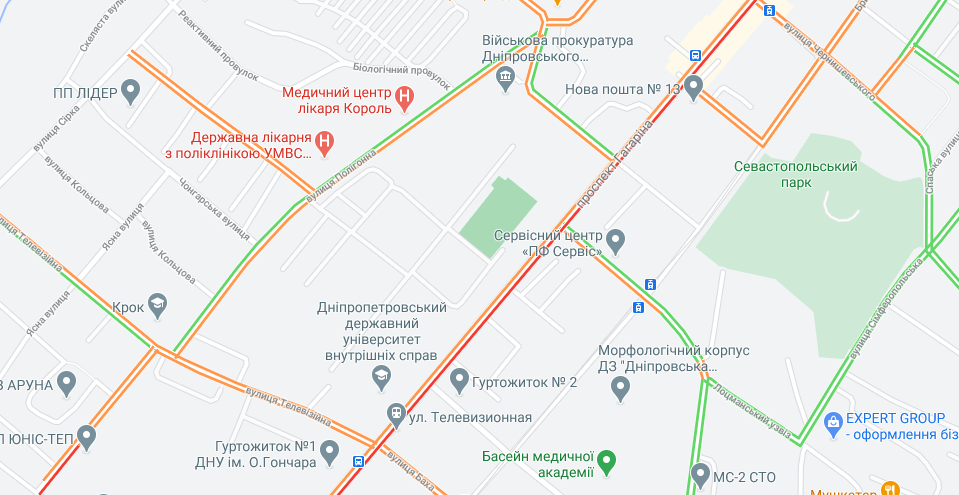 На каких улицах Днепра сейчас пробки, - АДРЕСА, фото-3