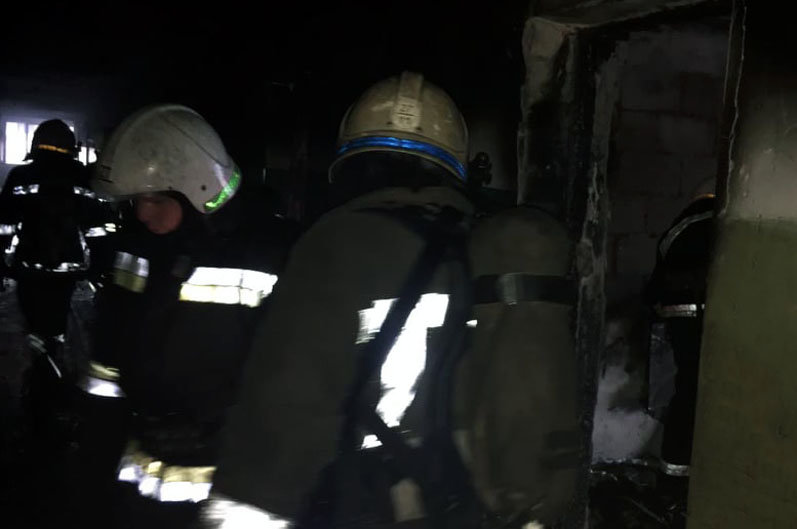 В Павлограде загорелось общежитие, фото-2