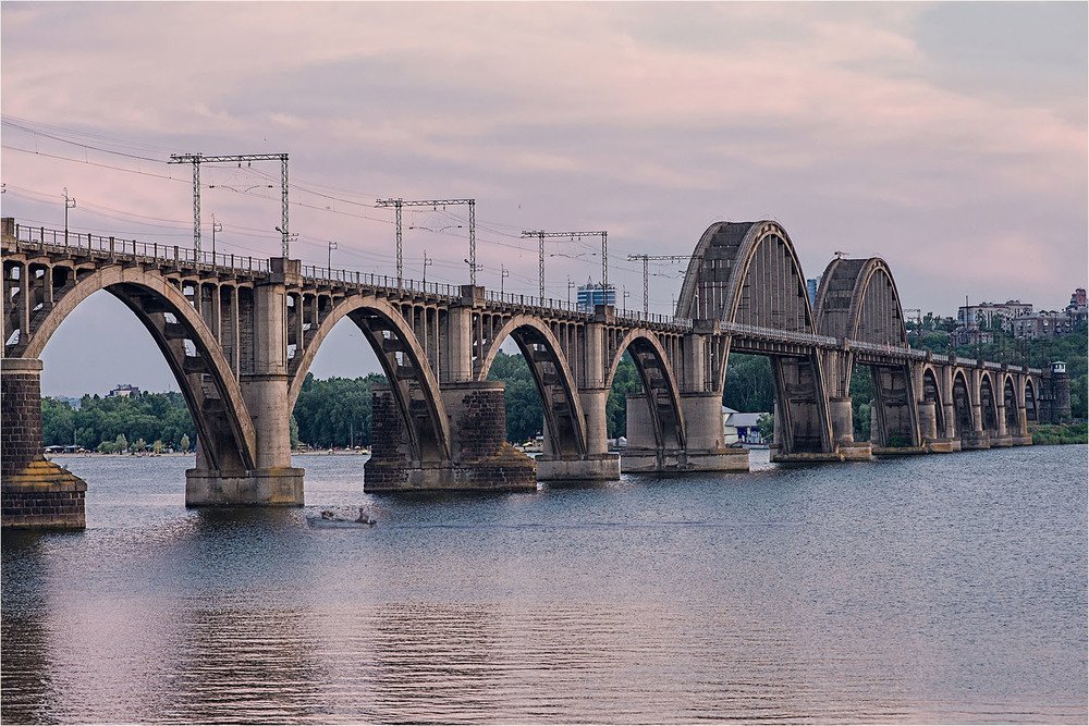 Мосты Днепра – одни из самых длинных в Украине, фото-1