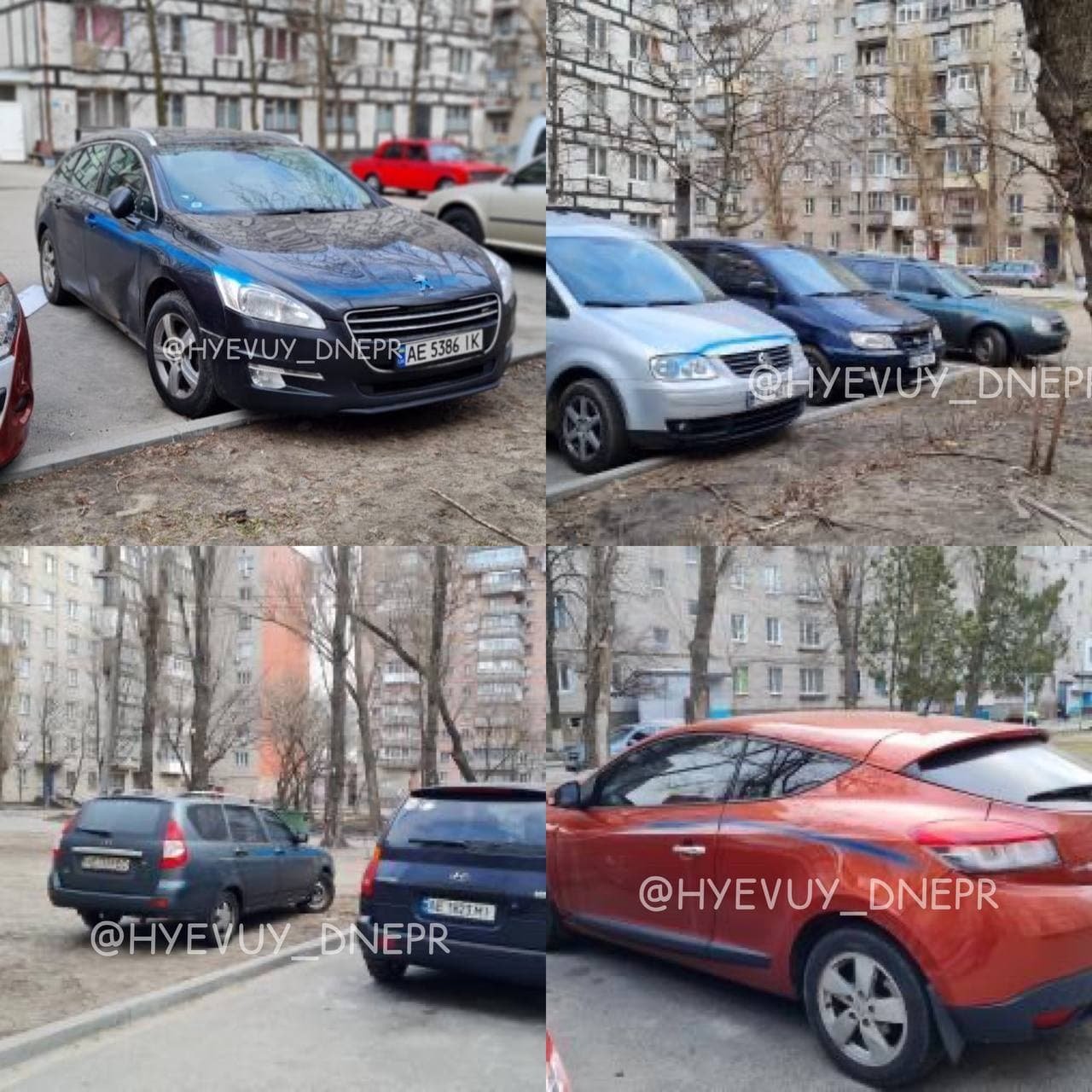 В Днепре ночью вандалы изуродовали более 10 машин: подробности, фото-1