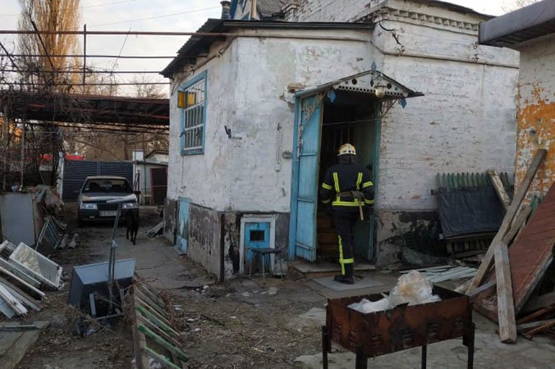 В Днепре на пожаре погиб мужчина, - ФОТО, фото-1