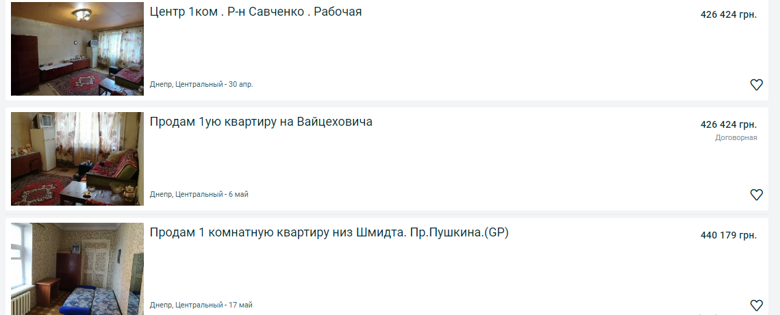 Купить однокомнатную квартиру в Днепре: сравнение цен по районам, фото-17