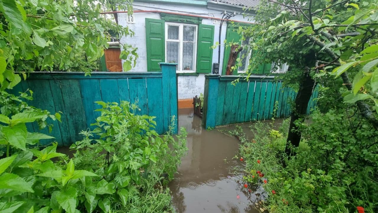 Поваленные деревья, затопленные дома и проспекты: в Днепре спасатели противостоят стихии, фото-2