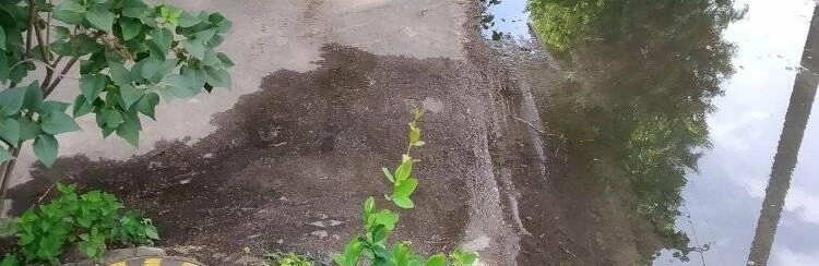 Канализационный беспредел в Днепре: отходы текут прямо по улице